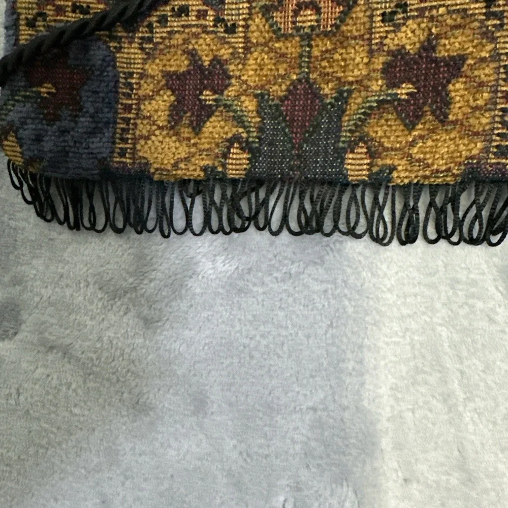 Vintage Crossbody Tapestry Bag BOHO‎ Hippie Floral Unique Gypsy Whimsygoth Small